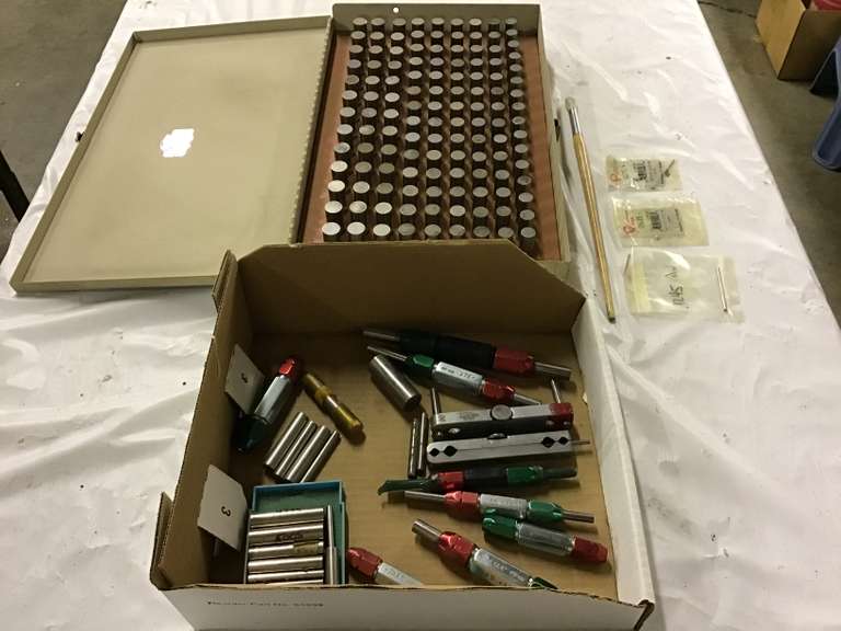 Plug Gage Kit & Plug Gage Holders Gavel Roads Online Auctions