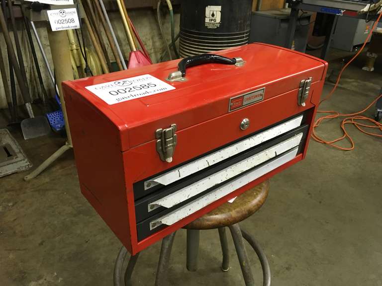Sears Craftsman Tool Box (red) Gavel Roads Online Auctions