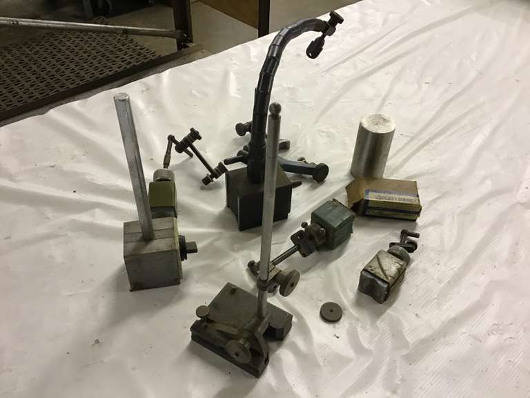 Precision Dial Indicator Clamp Bases Gavel Roads Online Auctions