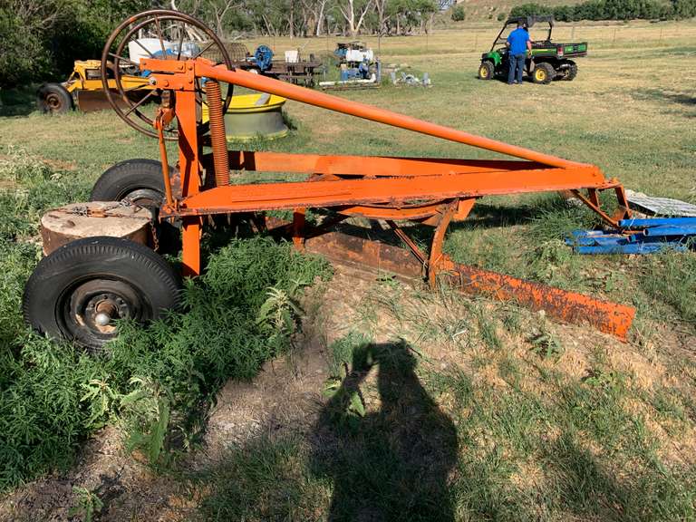 Adams Tow Behind Road Grader Gavel Roads Online Auctions