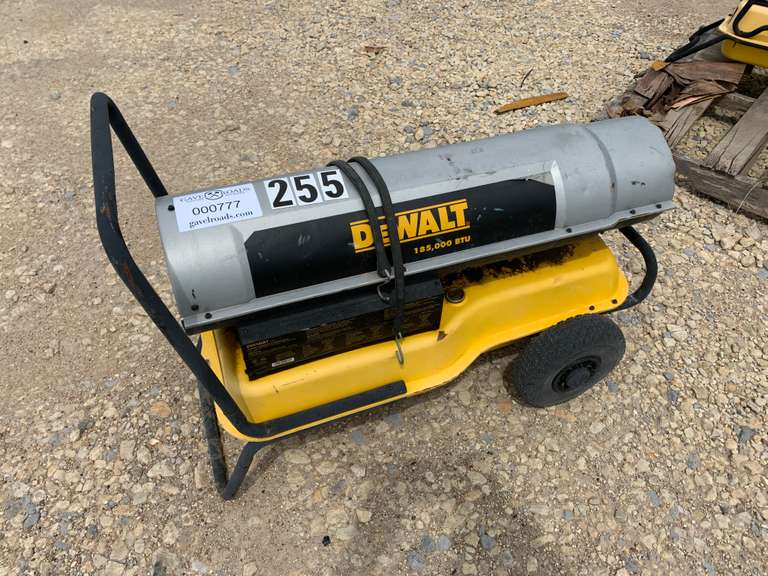 Dewalt 185K BTU Portable Kerosene Gas Heater Gavel Roads Online Auctions