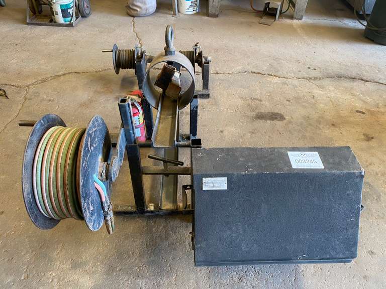 Truck Mounting Cutting Torch Setup with Toolbox and Tools Gavel Roads