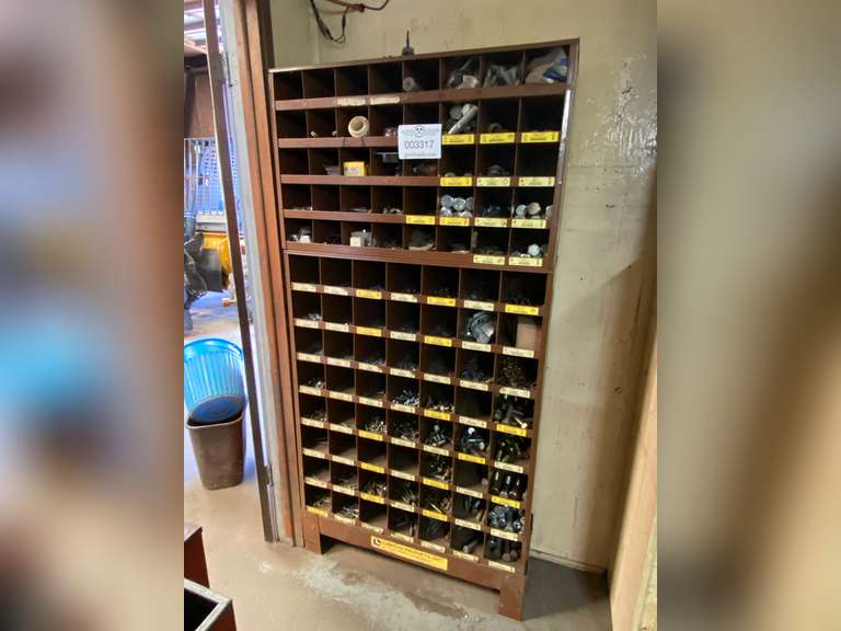 (2) Hardware Organizer & Hardware Gavel Roads Online Auctions