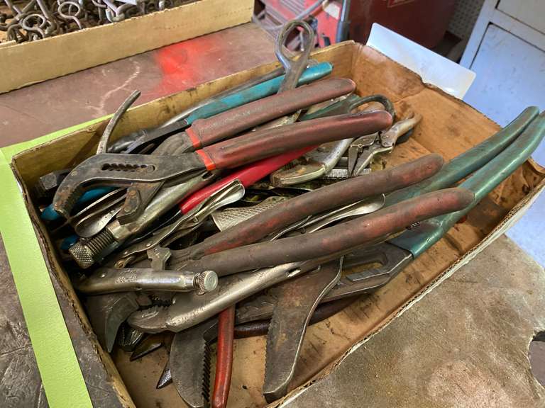 Channel Locks, Pliers, Vice Grips, Tin Snips, and More Gavel Roads Online Auctions