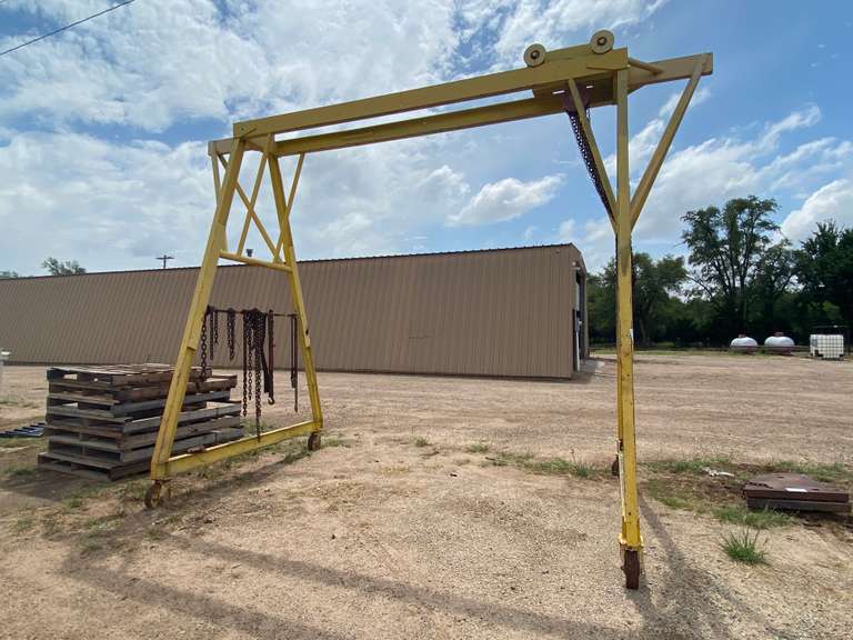 Overhead Rolling Gantry Crane & Hoist Gavel Roads Online Auctions