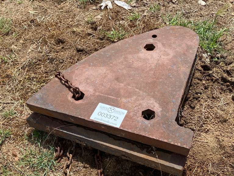 Oilfield Pump Jack Counter Weights Gavel Roads Online Auctions