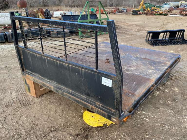 Jensen Steel Truck Flatbed 81.5" x 99" Gavel Roads Online Auctions