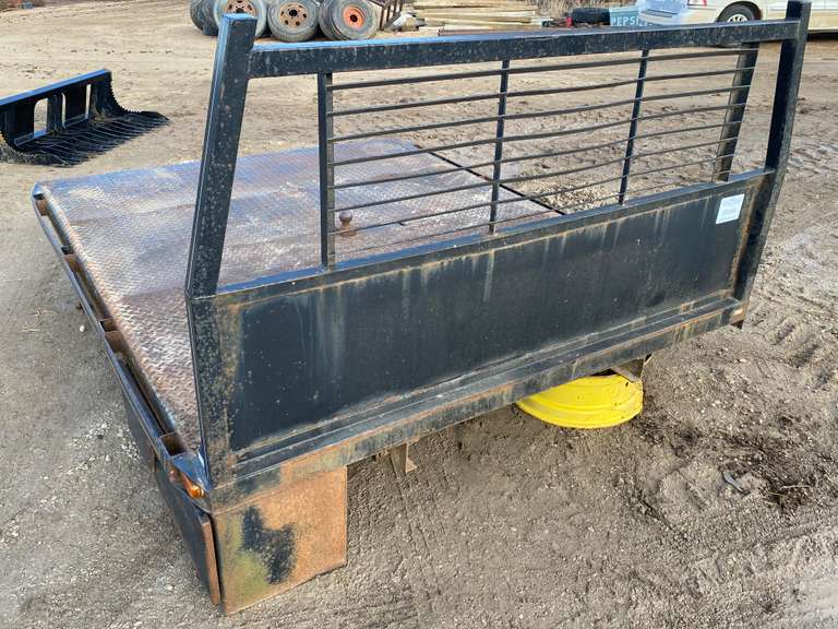 Jensen Steel Truck Flatbed 81.5" x 99" Gavel Roads Online Auctions