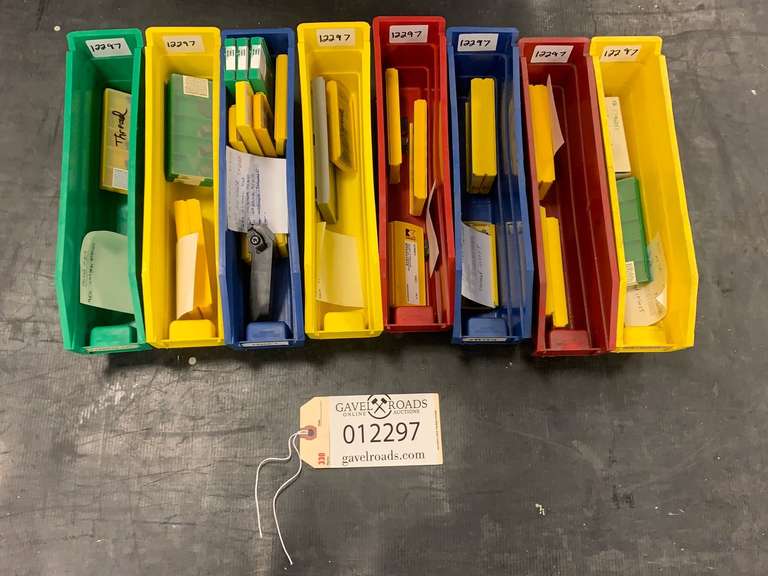 Assorted Thread Inserts & Groove Inserts Gavel Roads Online Auctions