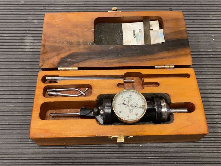 (1) Blake Coaxial Indicator & (1) Fowler Coaxial Indicator Gavel