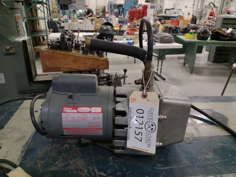 Dayton Refrigeration Vacuum Pump Gavel Roads Online Auctions