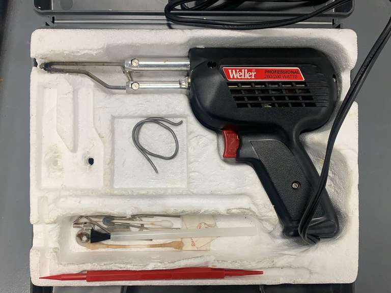 Weller D550 Soldering Gun & Extension Cord Gavel Roads Online Auctions