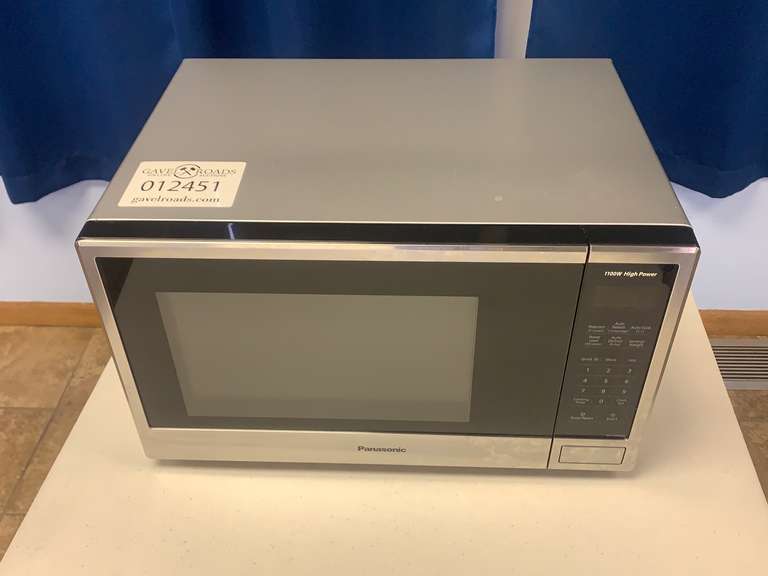 Panasonic 1100W Microwave Gavel Roads Online Auctions