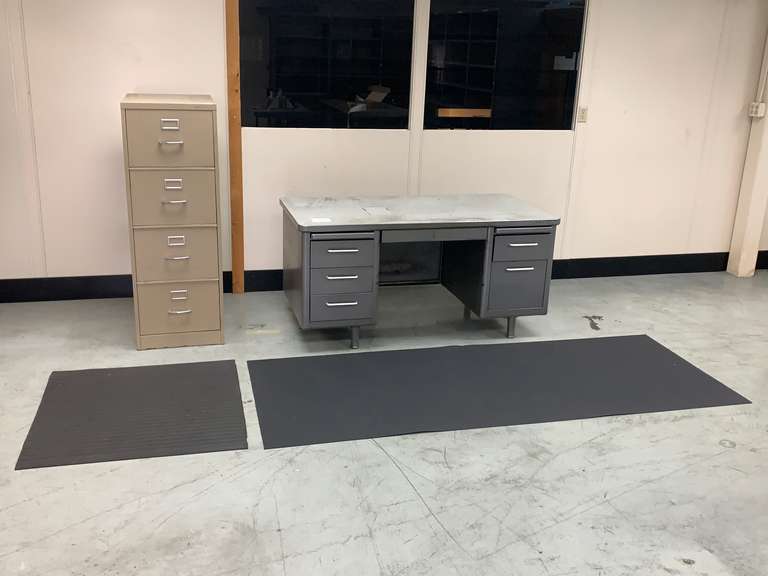 Desk, File & Floor Mats Gavel Roads Online Auctions