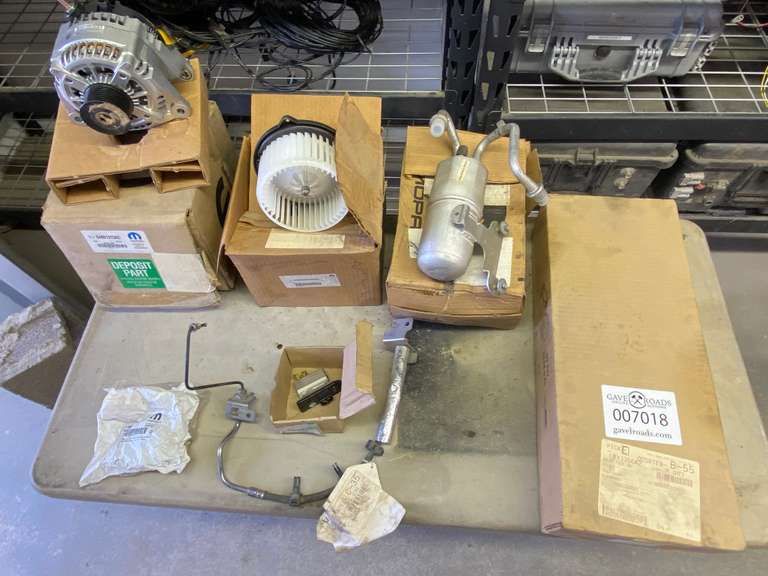 Lot of New Mopar Replacement Parts Gavel Roads Online Auctions