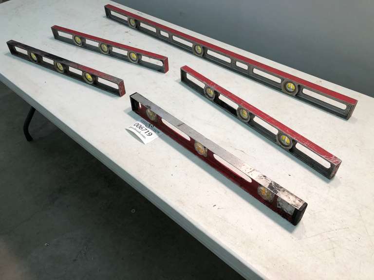 48" Sand Level and (4) 24" Sand Levels Gavel Roads Online Auctions