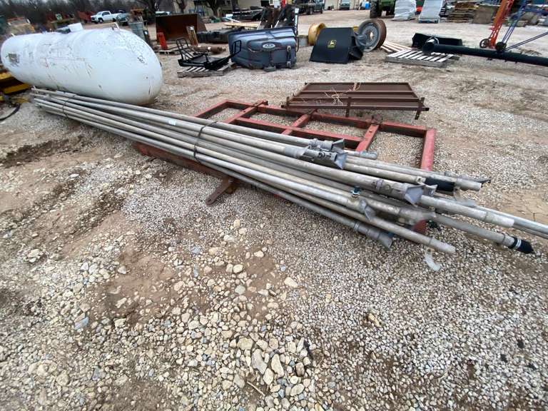 2" Aluminum Irrigation Piping Slip Joint Couplings Gavel Roads Online