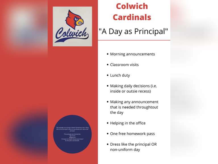 Principal for a Day at Colwich Elementary School Gavel Roads Online