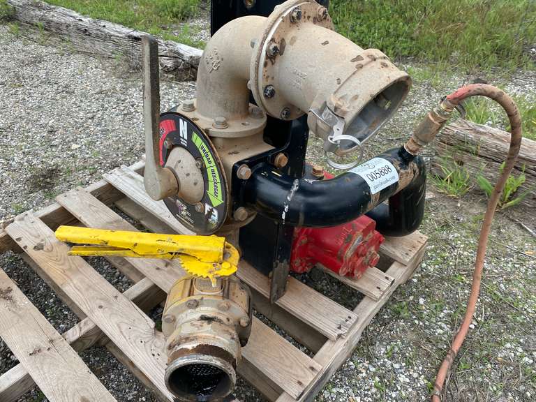 3" Roper PTO Driven Water Pump Truck Attachment w/ Control Valves