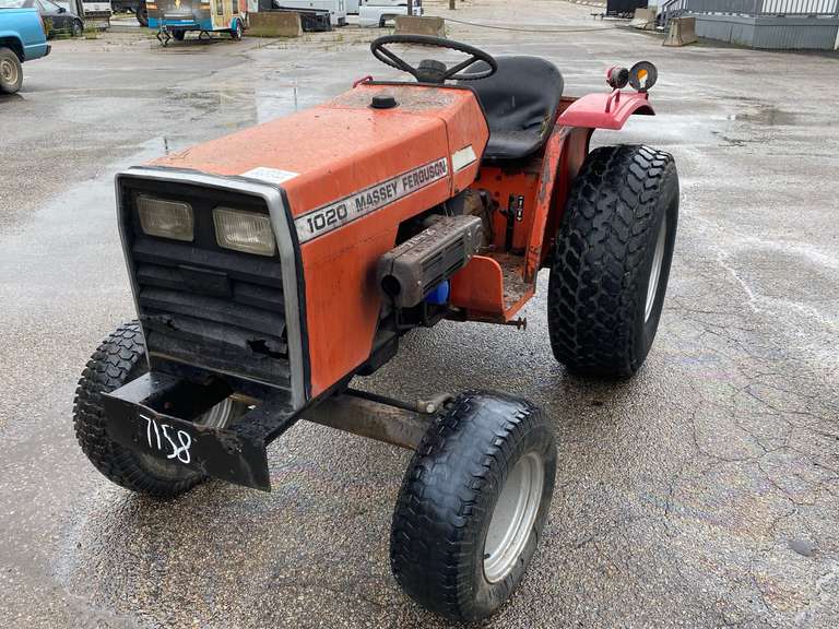 Massey Ferguson 1020 Diesel Compact 2WD Tractor Gavel Roads Online