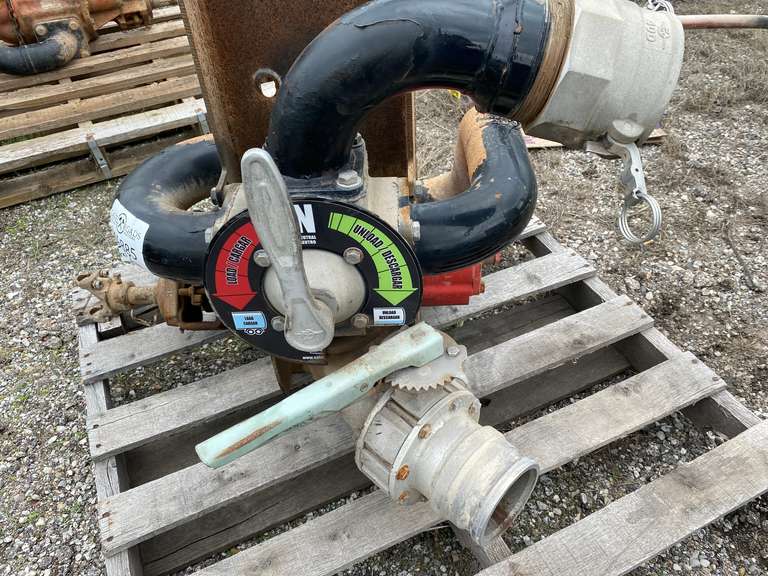 3" Roper PTO Driven Water Pump Truck Attachment w/ Control Valves