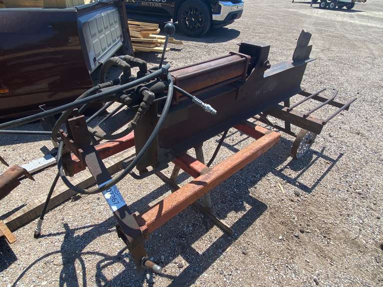 3pt. Hydraulic Log Splitter Tractor Attachment Gavel Roads Online