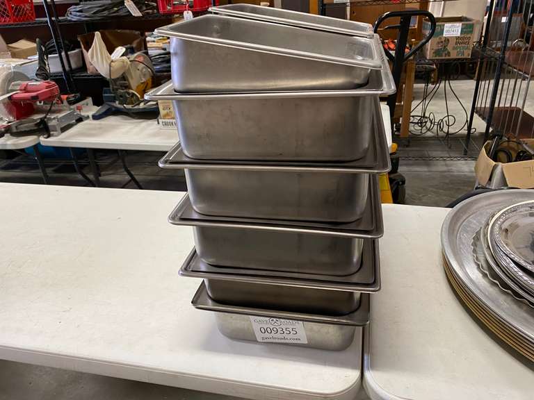 Stainless Steel Pans for Catering Gavel Roads Online Auctions