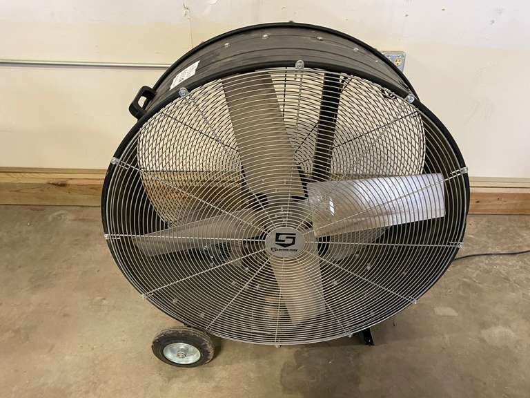 Strongway Large Portable Fan on Wheels Gavel Roads Online Auctions