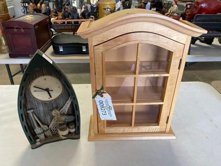 Boat Clock and Display Gavel Roads Online Auctions