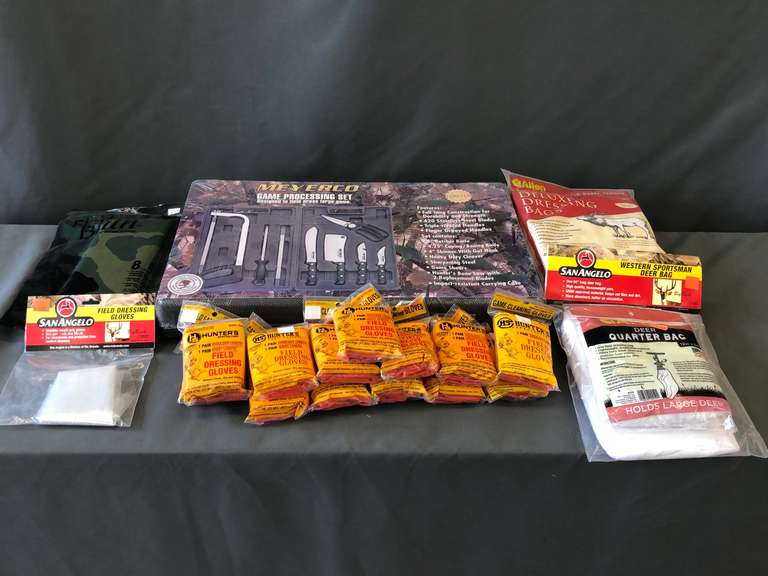 Game Processing Set, Game Bags & Gloves Gavel Roads Online Auctions