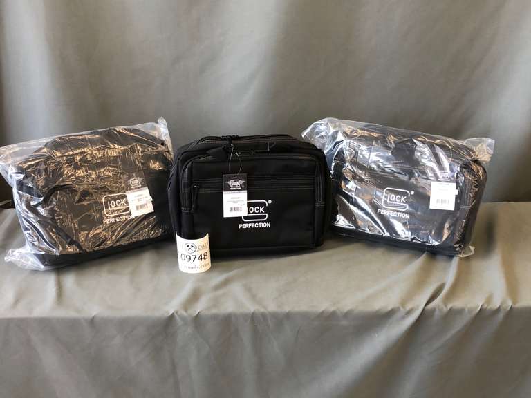 (3) Glock Perfection Small Soft Pistol Range Bags Gavel Roads Online