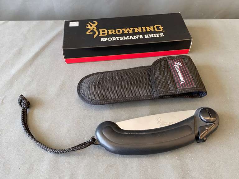Browning Folding Game & Camp Saw Sportsman's Knife Gavel Roads Online