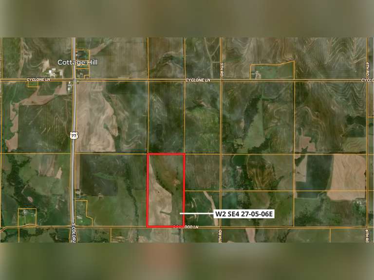 Steven and Toni Wohler 80 +/ Acres Marshall Co, KS Gavel Roads