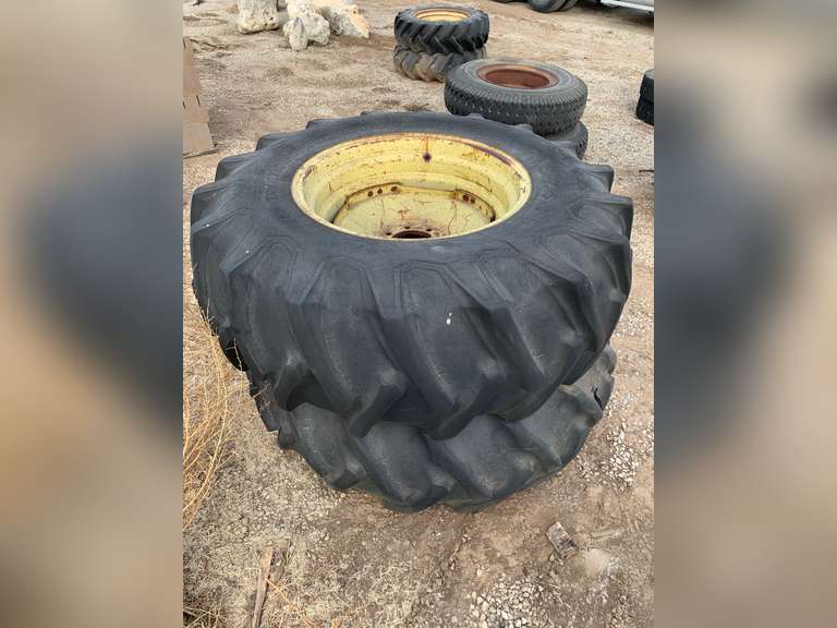 (2)18.4-26 Firestone Tractor Tires/Wheels