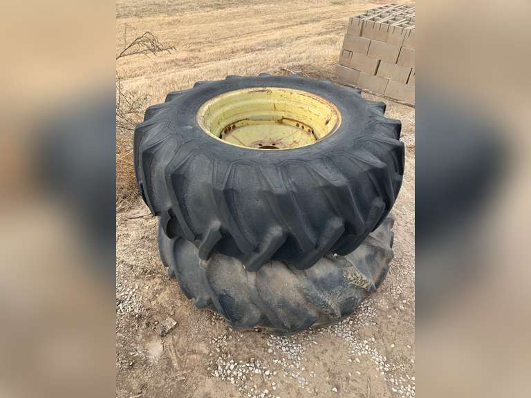 (2)18.4-26 Firestone Tractor Tires/Wheels