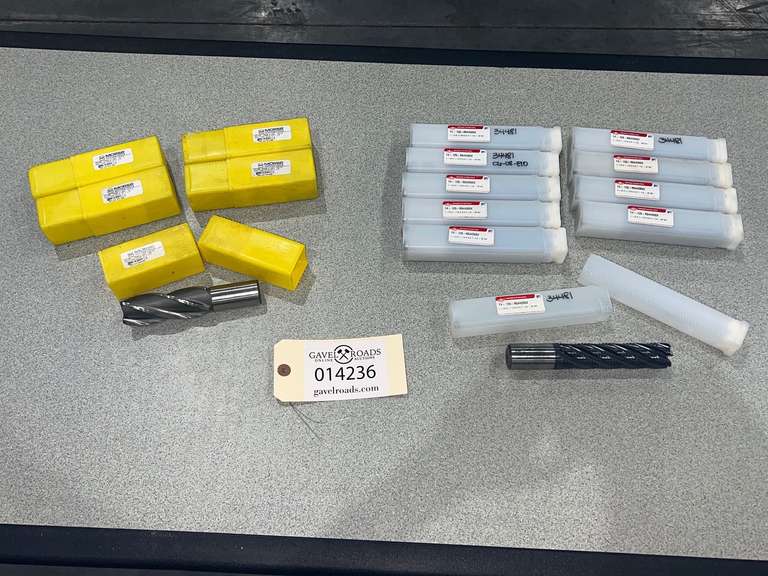 (10) Precision Cutting Tools End Mills (5) Morse End Mills Gavel Roads Online Auctions