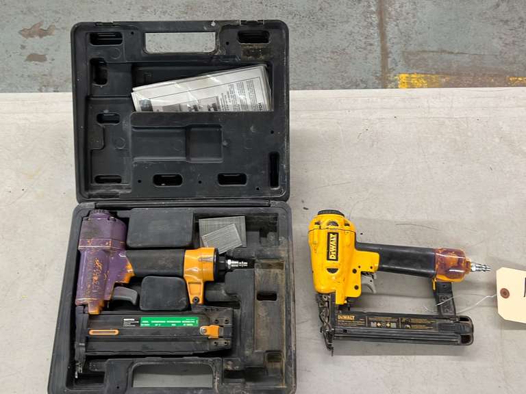 (1) DeWalt Brad Nailer (1) Bostitch Brad Nailer Gavel Roads Online