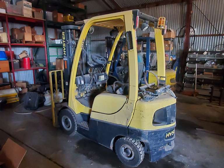 Hyster Forklift Gavel Roads Online Auctions