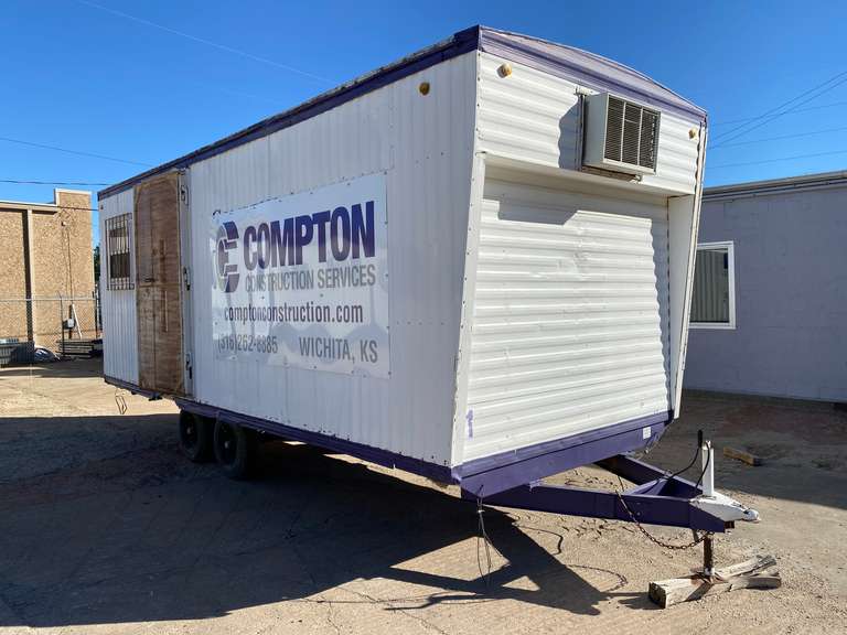 1977 8 x 20 Construction Job Trailer 1 Gavel Roads Online Auctions