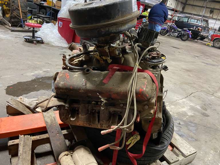 1969 Chevy 366 cu in. Big Block V8 Engine Gavel Roads Online Auctions