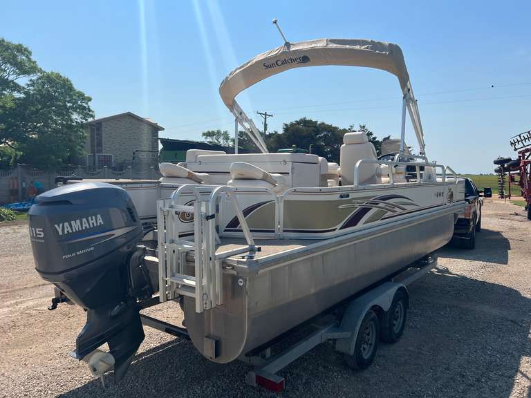 2006 G3 Suncatcher LX22 Fish & Cruise Pontoon Boat Gavel Roads