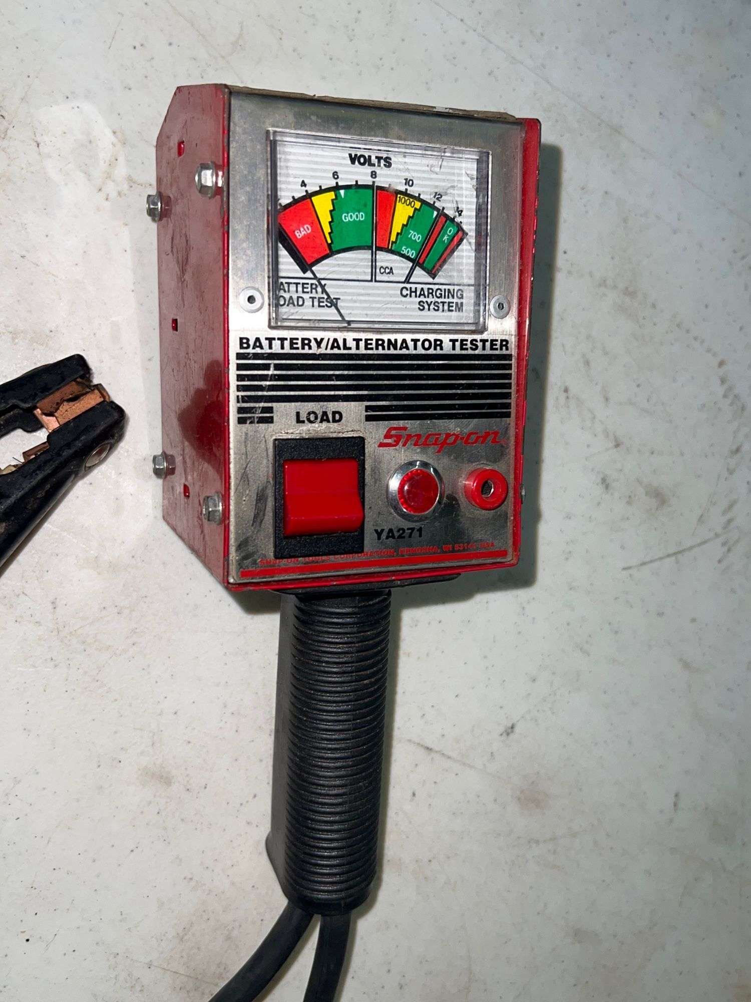 Snapon Battery Load Tester Ya271 edu.svet.gob.gt