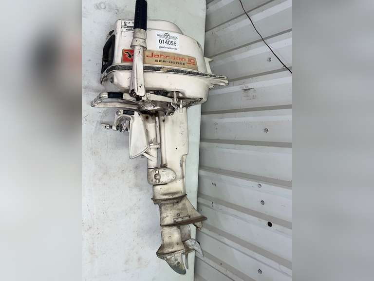 商談中【早いもの勝】ジョンソン/Johnson 9.9馬力 小型船舶用船外機