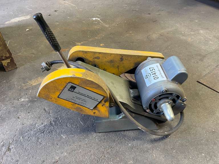 Continental machine tool co modified chop saw gavel roads online auctions