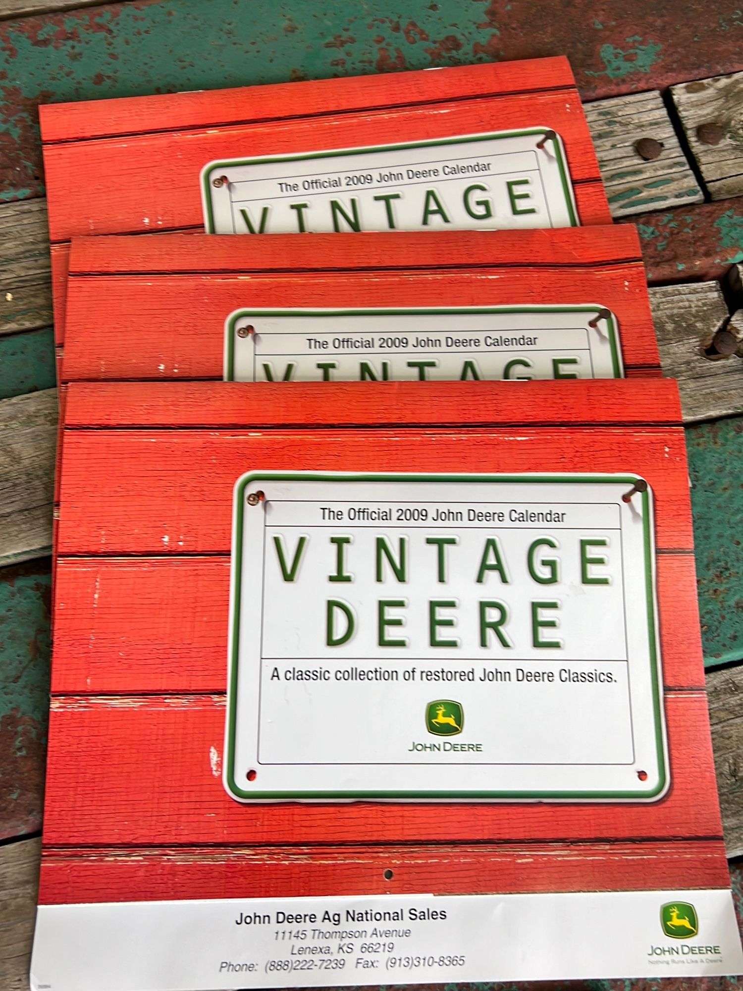 Assorted John Deere Calendars - Gavel Roads Online Auctions