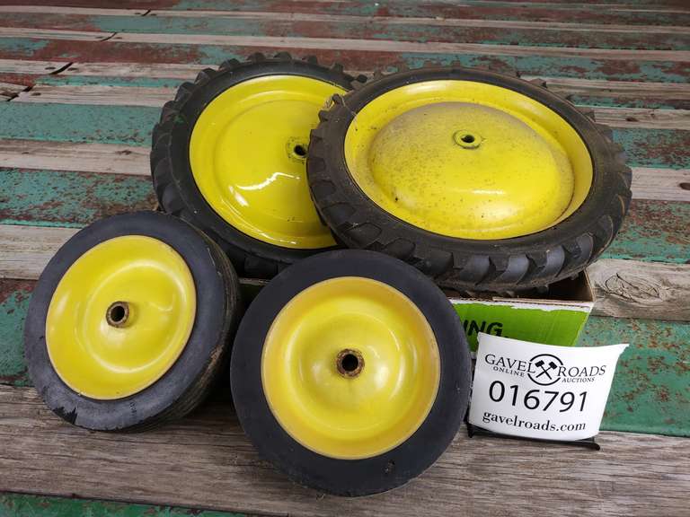 (4) John Deere Pedal Tractor Wheels Gavel Roads Online Auctions
