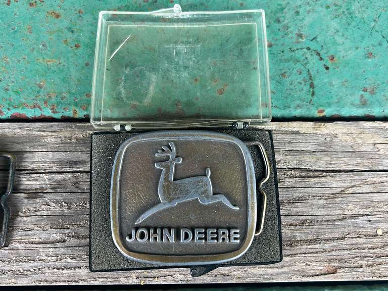 (5) John Deere Belt Buckles Gavel Roads Online Auctions
