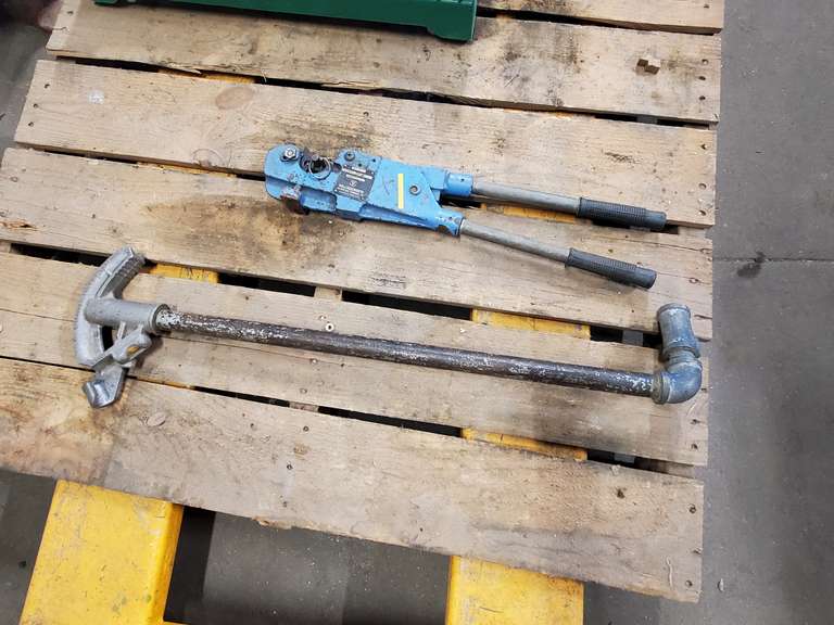 1/2" Capacity Thinwall Conduit Bender/Hollingsworth Terminal Crimping