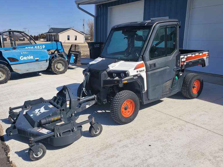 2014 Bobcat 3650 4WD SxS w/Mower & Broom