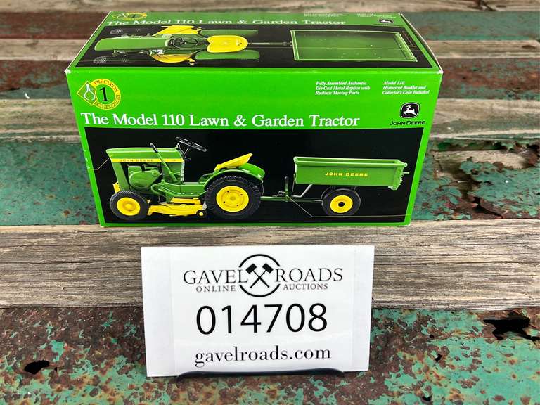 Tracteur John Deere Ertl 1/16 Avec Remorque Et Botteleuse – Jouet Ferme Vintage